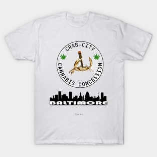 Crab City Cannabis Concession T-Shirt